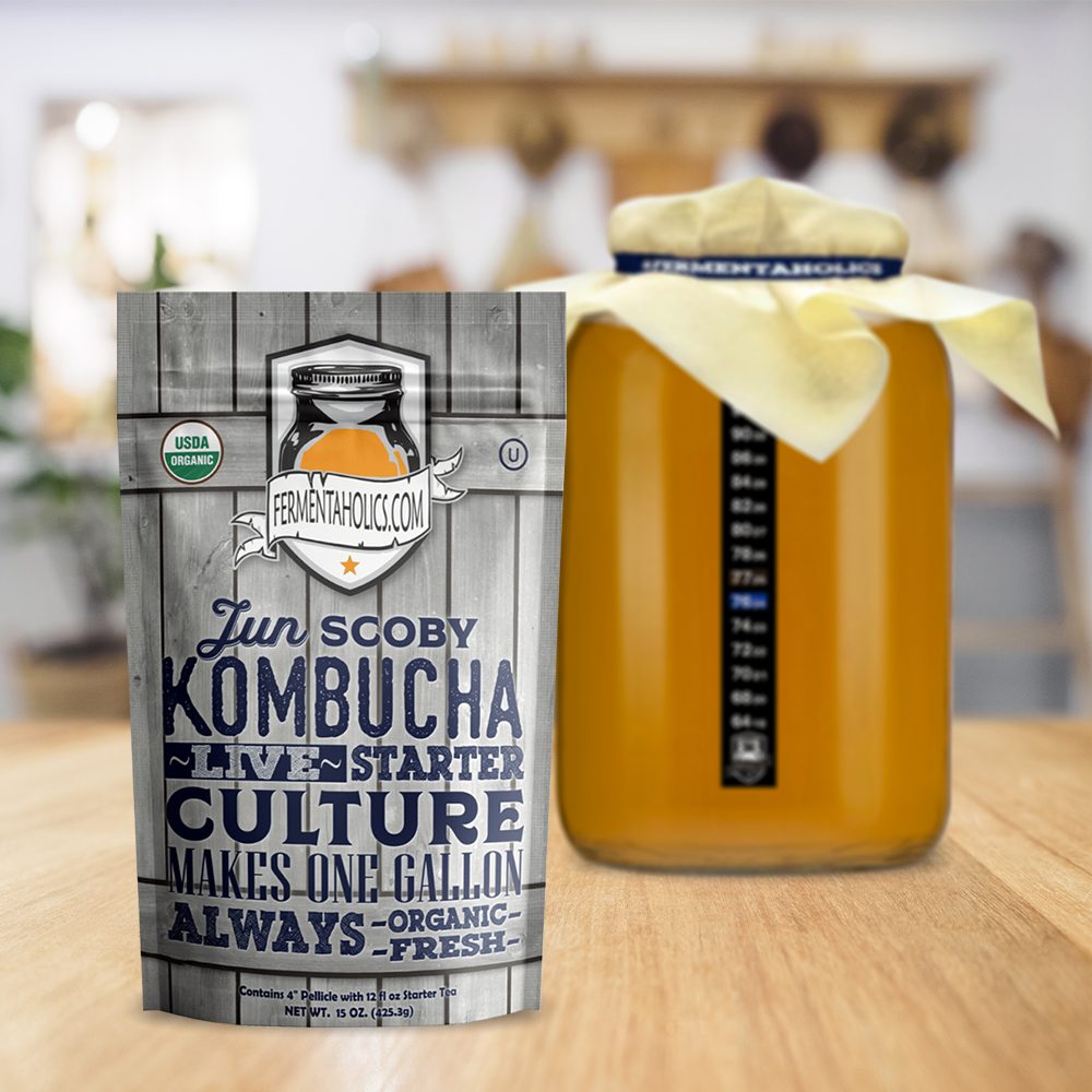 USDA Certified Organic Jun Kombucha Essentials