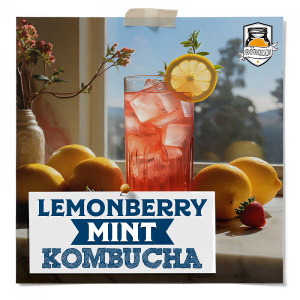Lemonberry Mint Kombucha