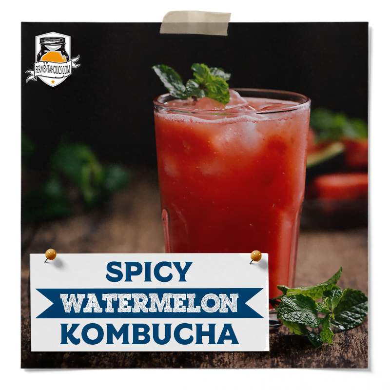 spicy watermelon kombucha recipe