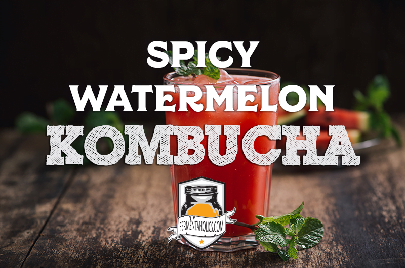 Spicy Watermelon Kombucha Recipe