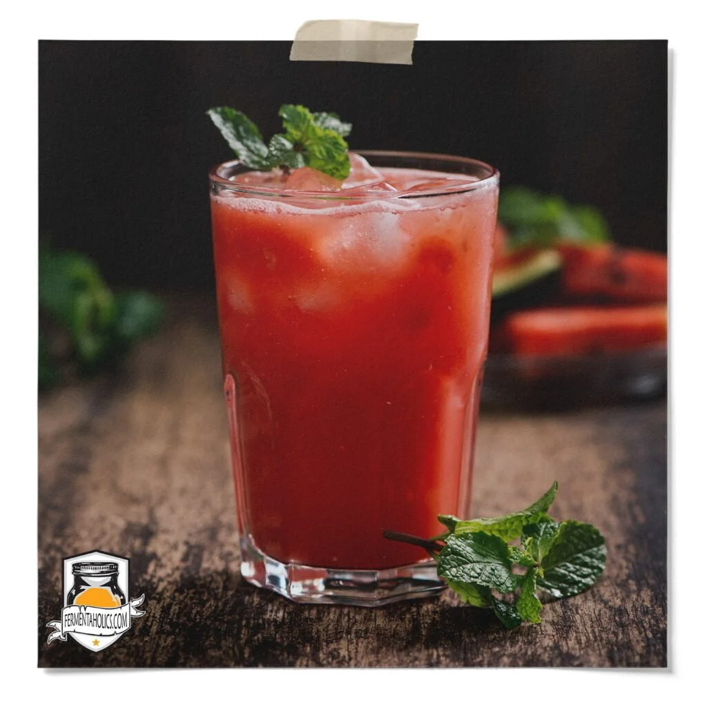 Spicy Watermelon Kombucha
