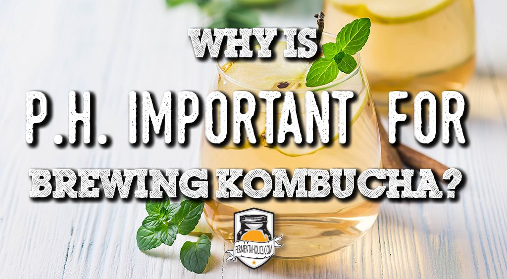 why is PH important for brewing kombucha
