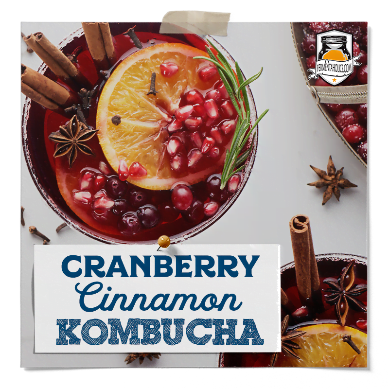 cranberry cinnamon kombucha recipe