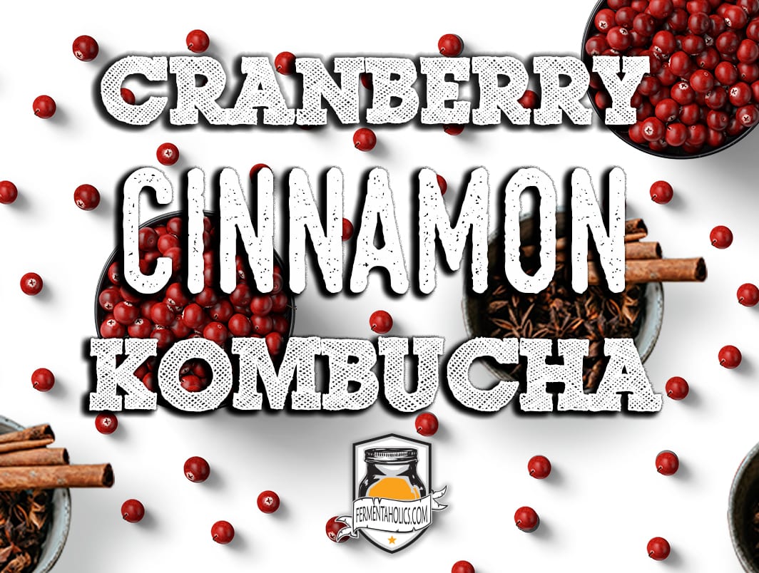 Cranberry Cinnamon Kombucha Recipe