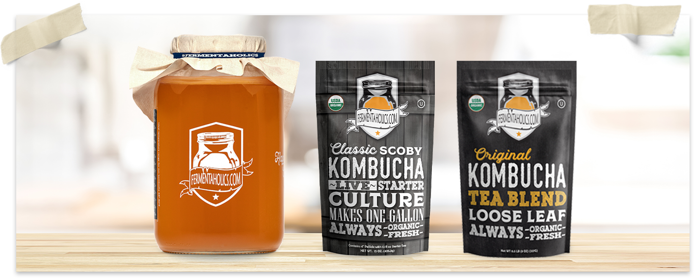Kombucha Scoby - Live Starter Cultures