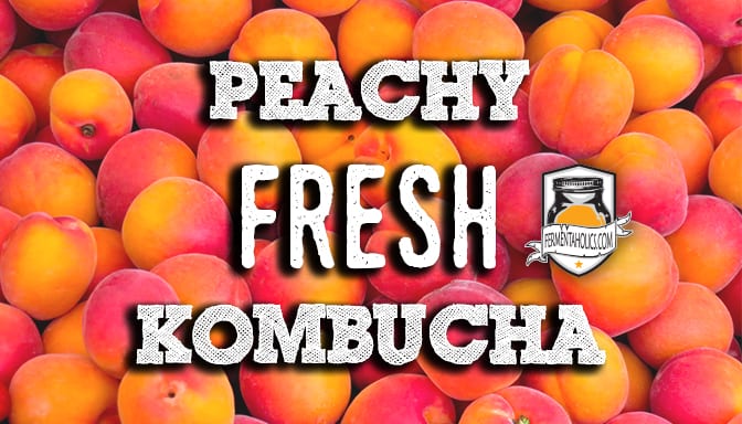 Peachy Fresh Kombucha