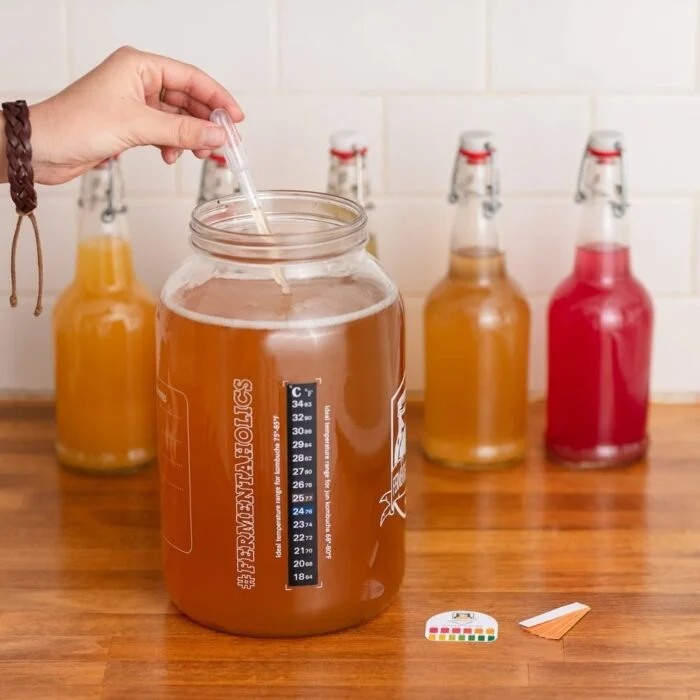 Kombucha pH Test