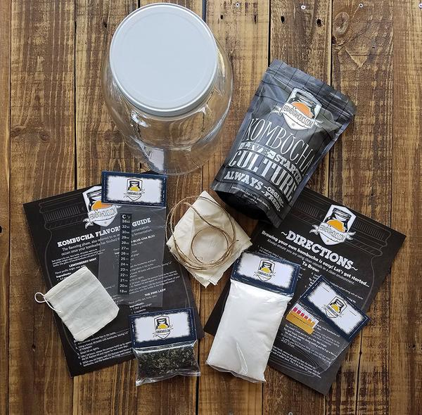 The Complete Kombucha Brewing Starter Kit Fermentaholics