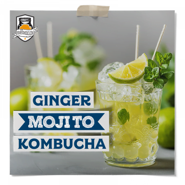 Ginger Mojito Kombucha