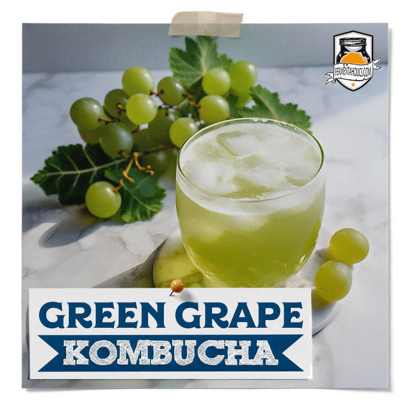 green grape kombucha recipe