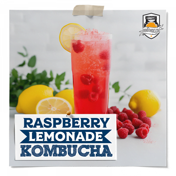 Raspberry Lemonade Kombucha Recipe