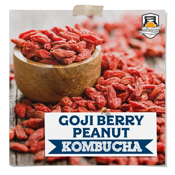 Goji Berry Peanut Kombucha