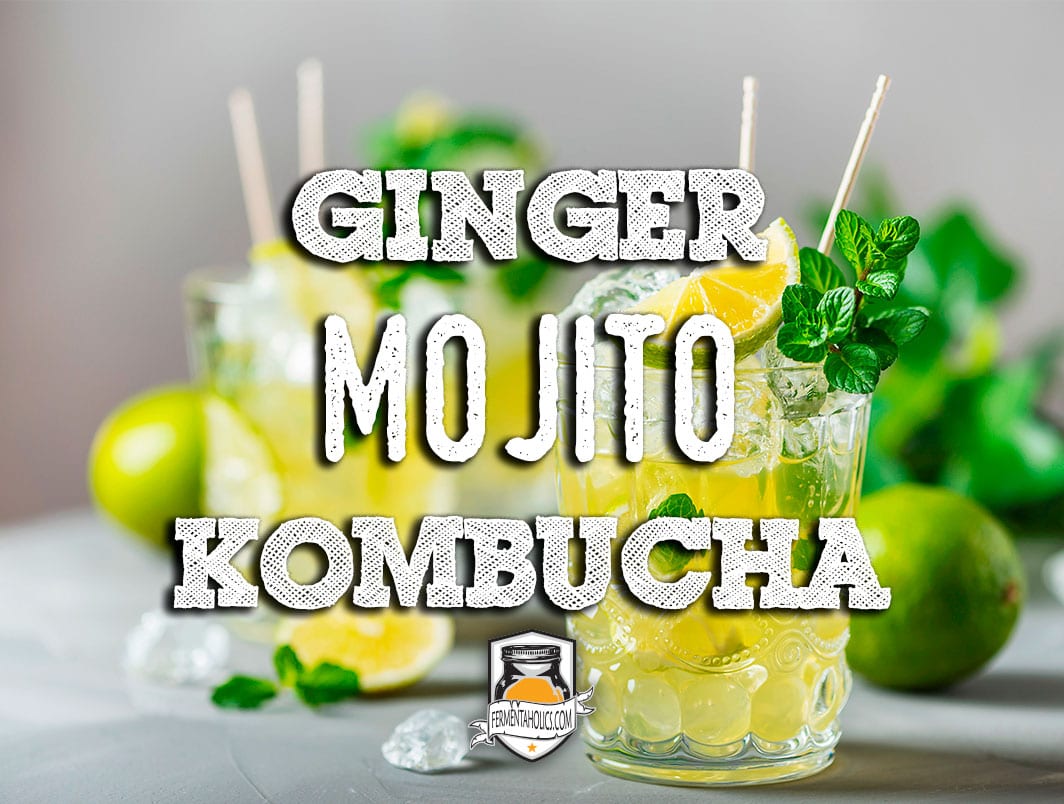 Ginger Mojito Kombucha Recipe