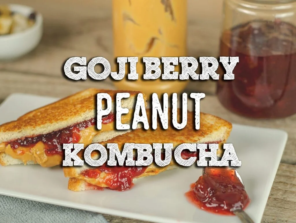 Goji Berry And Peanut Kombucha Recipe