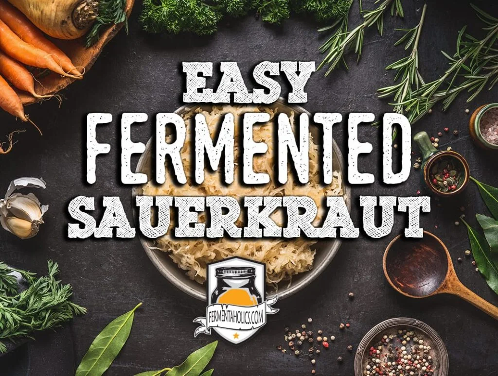 Easy Fermented Sauerkraut Recipe
