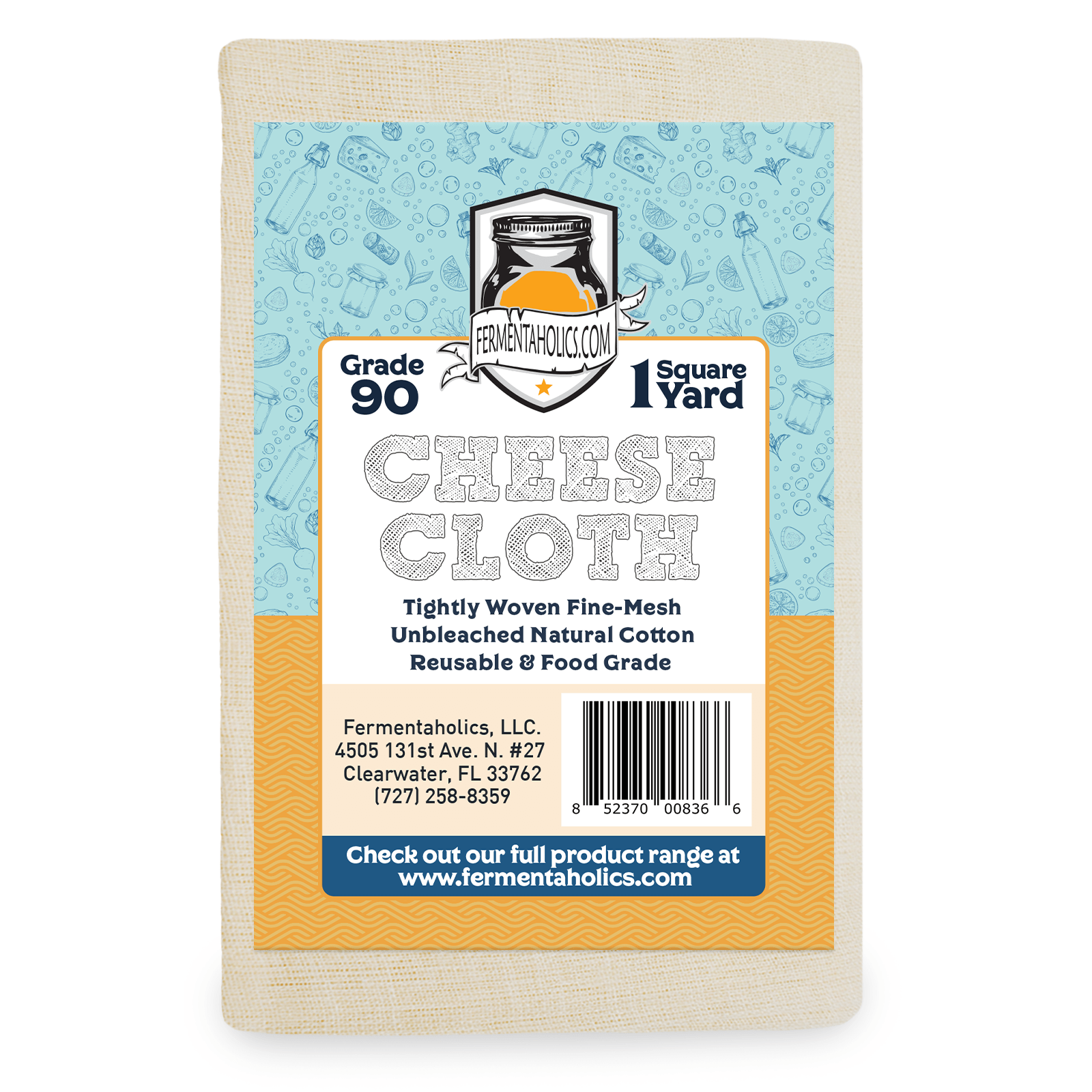 Grade 90 Cheese Cloth for Cheesemaking