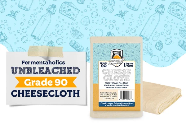 Unbleached Grade 90 Cheesecloth - Single Pack