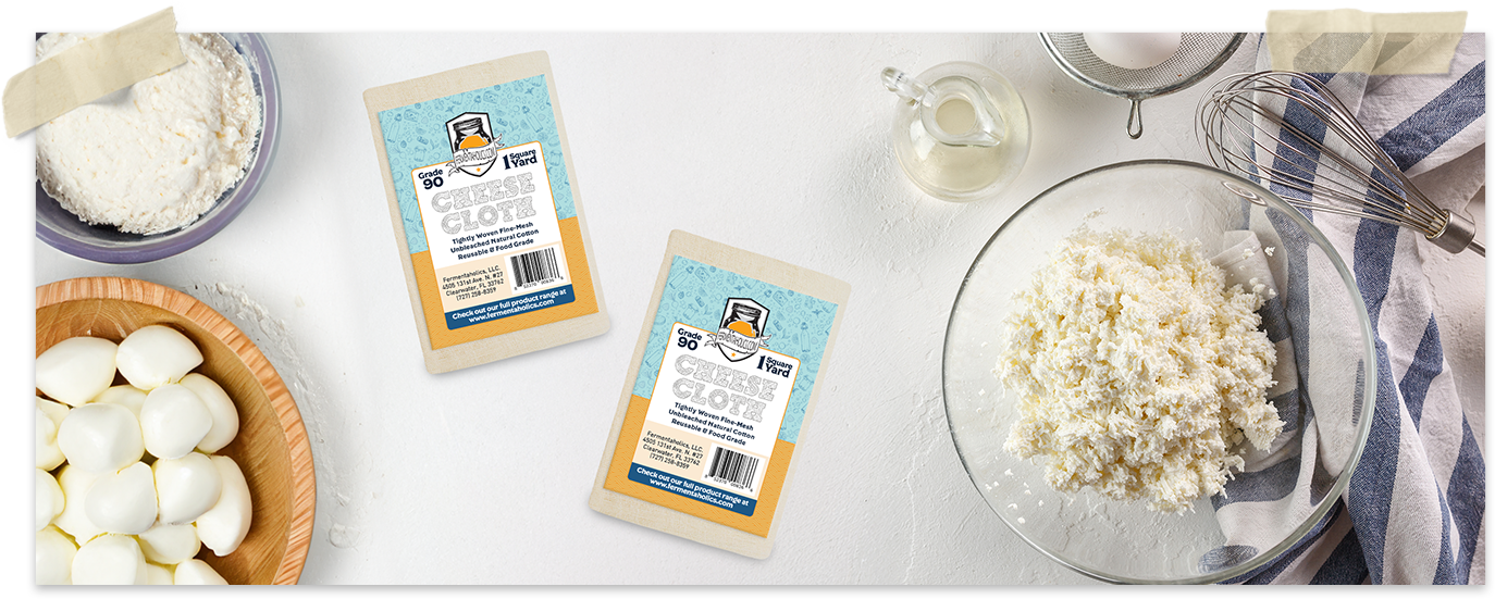 Cheesemaking Cheesecloth Grade 90