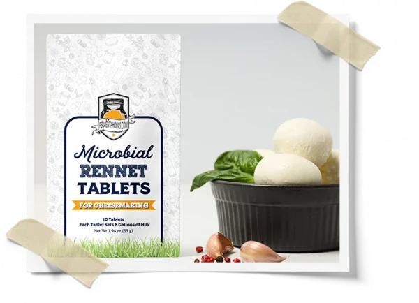 Microbial Rennet Tablets For Cheese