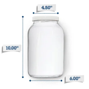 Glass Gallon Kombucha Jar Set