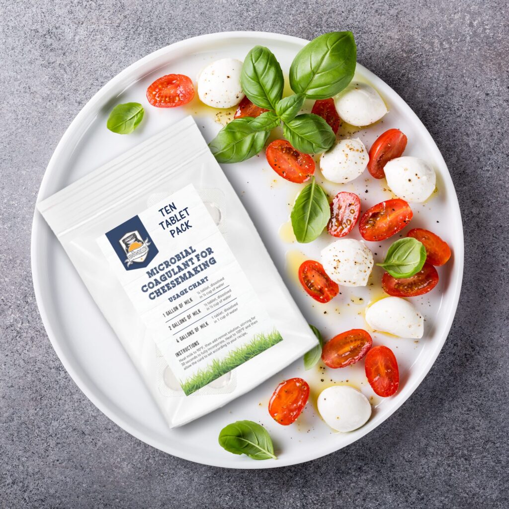 Make Homemade Cheese with Microbial Tablets