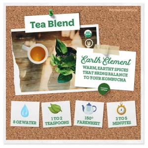 Earth Kombucha Loose Leaf Tea Blends