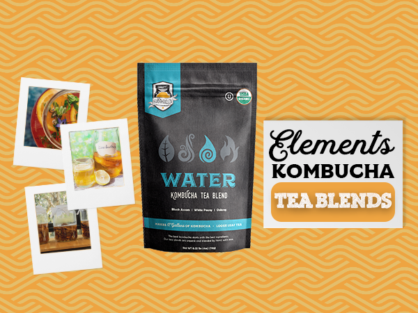 Water Kombucha Loose Leaf Tea Blends