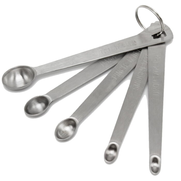 Tad Nip Dash Pinch Mini Measuring Spoons