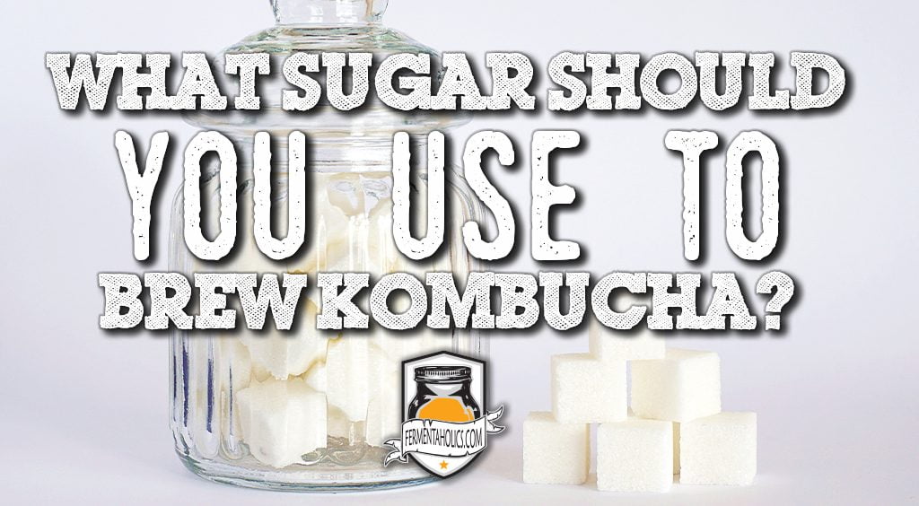 sugar to use to brew kombucha