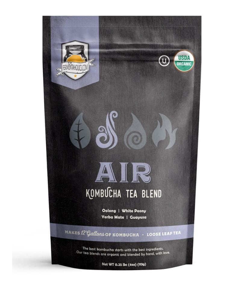 Elements - Air Kombucha Loose Leaf Tea Blend - Makes 12 Gallons ...