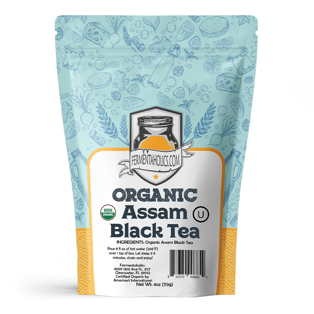 organic assam tea bag