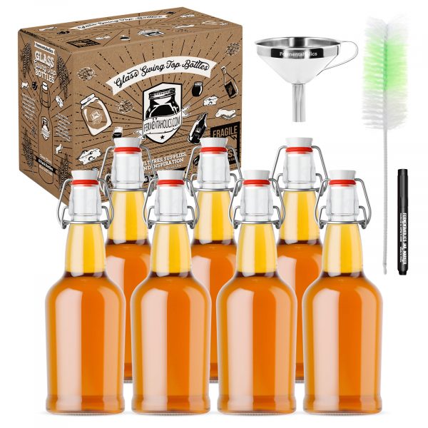 7-Pack Swing Top Kombucha Bottling Kit