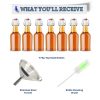 Clear Flip Top Bottling Kit