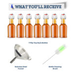 Clear Flip Top Bottling Kit