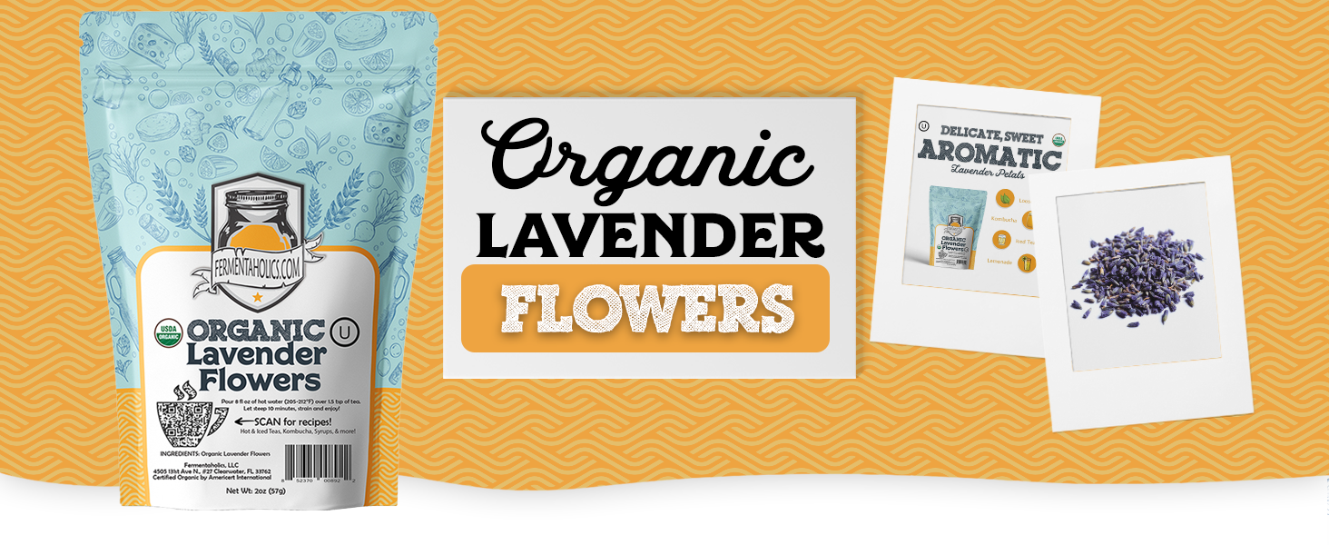 organic lavender petals