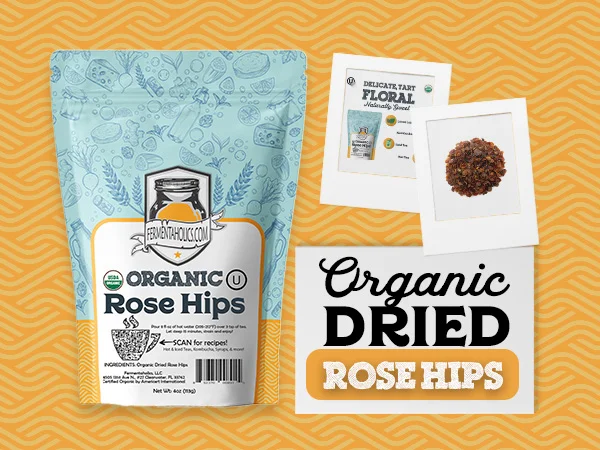 Organic Dried Rose Hips