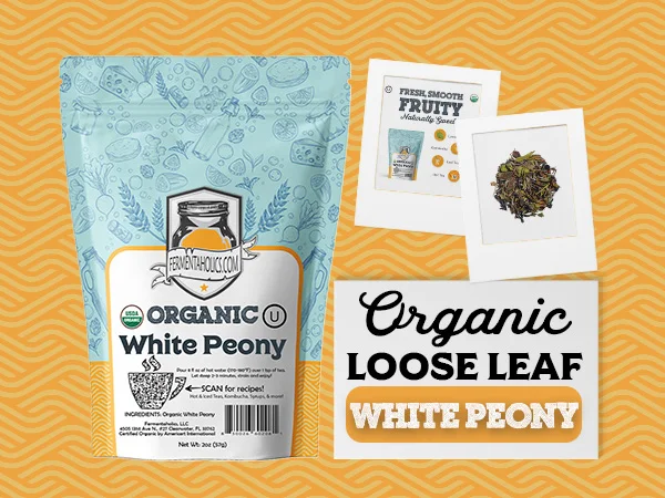 Organic White Peony
