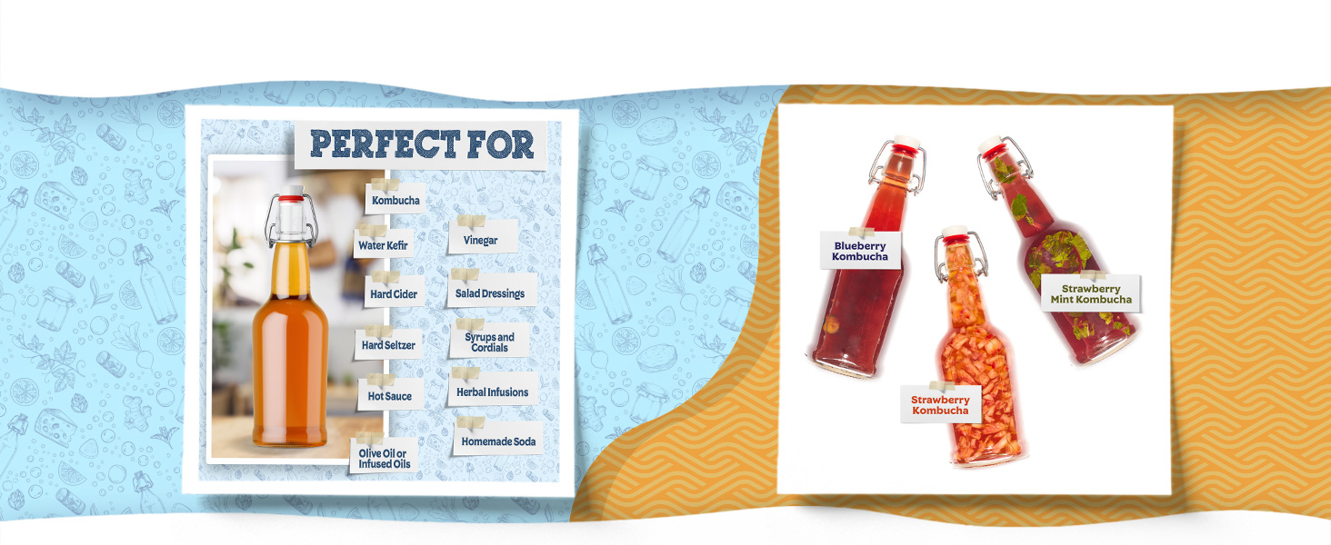 Flip Top Bottles