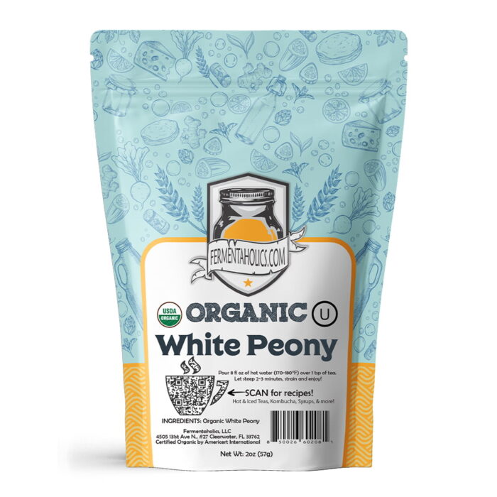 Organic White Peony