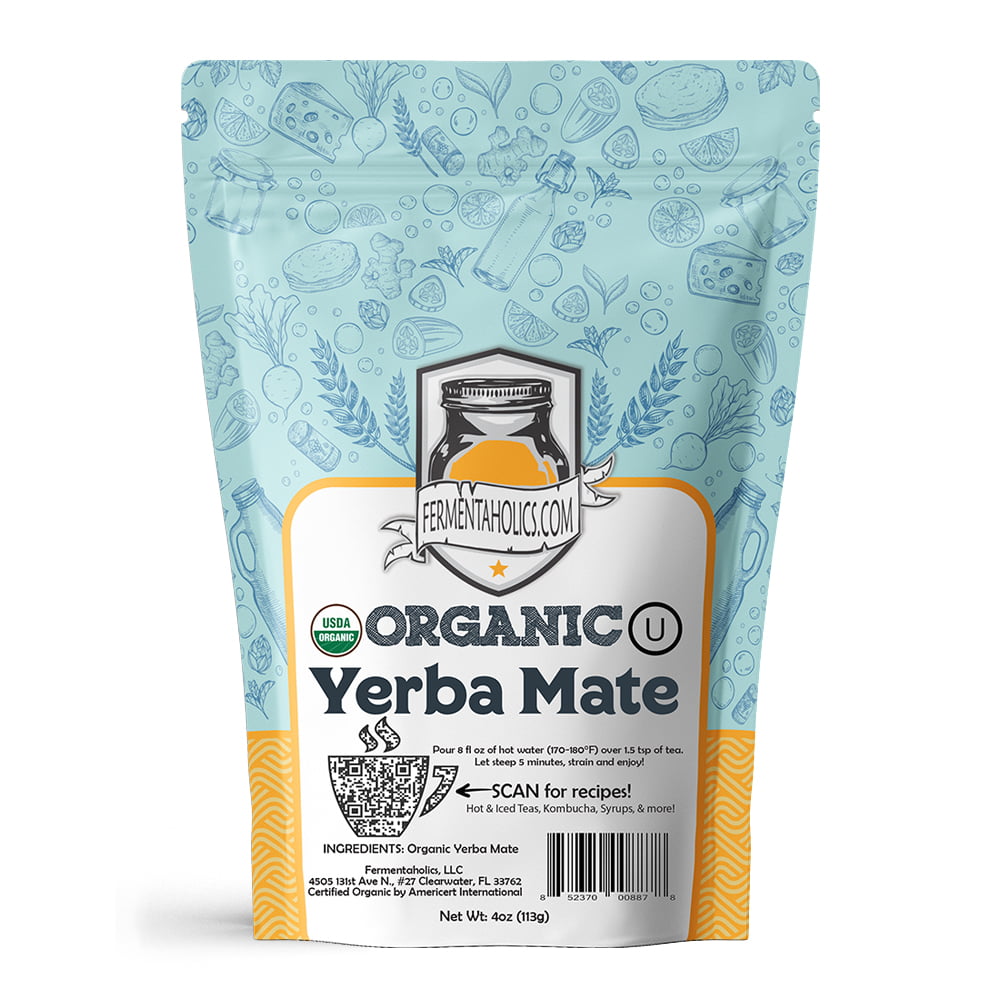 Populair Luidruchtig Aarzelen Organic Yerba Mate Tea: South American Herbal Energy