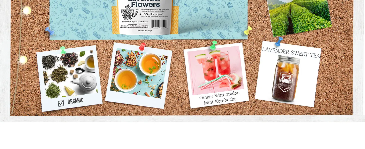 Organic Dried Lavender Petals Tea