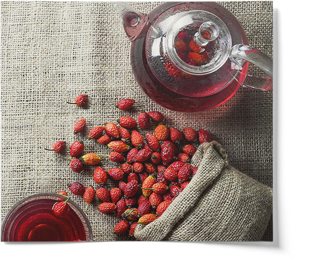 Dried Rosehips Tea