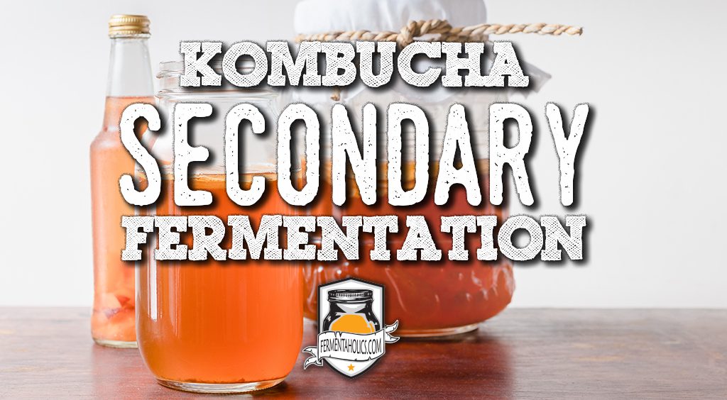 Kombucha secondary fermentation