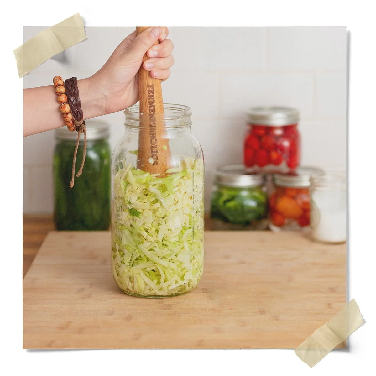 Mason Jars Fermenting Kit