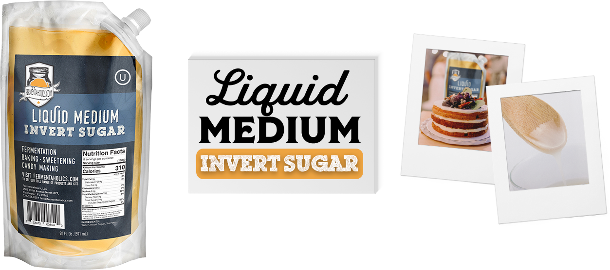 Liquid Inverted Sugar Syrup - 20 Fl Oz