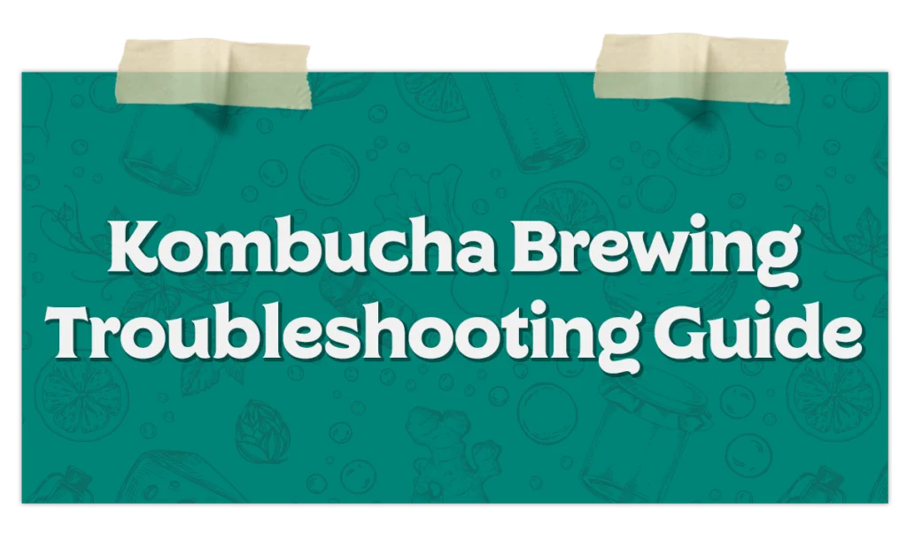 Kombucha Brewing Troubleshooting Guide​
