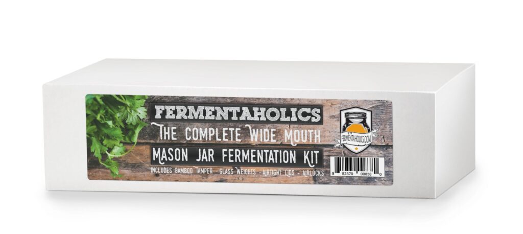 Wide Mouth Mason Jar Fermentation Kit