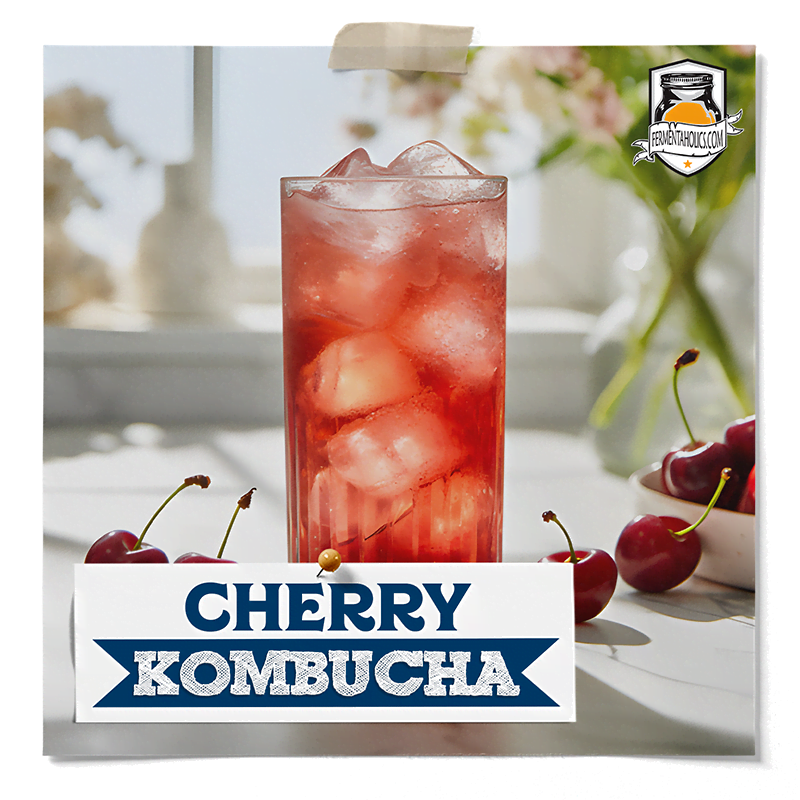 tart cherry kombucha