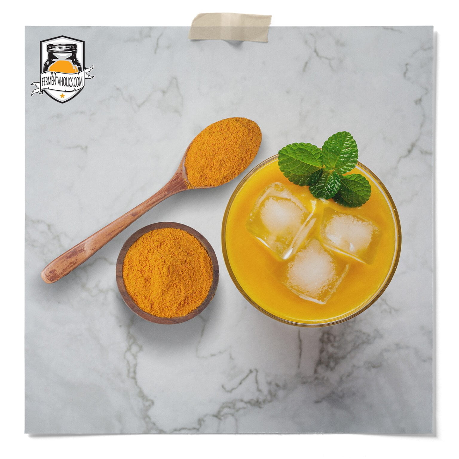 Make Your Own Mango Turmeric Kombucha with Our StepbyStep Recipe