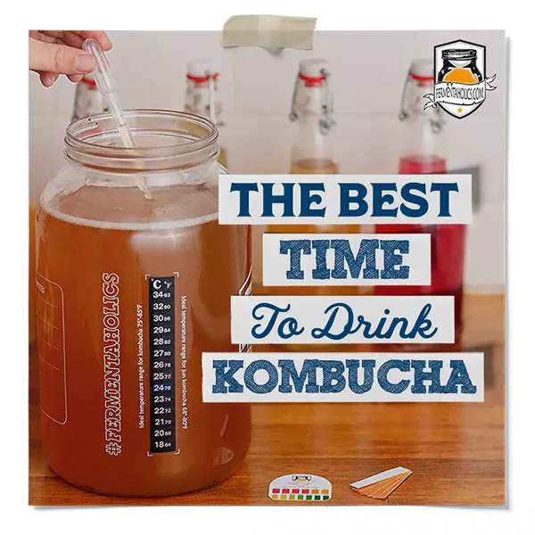 The Best Time To Drink Kombucha
